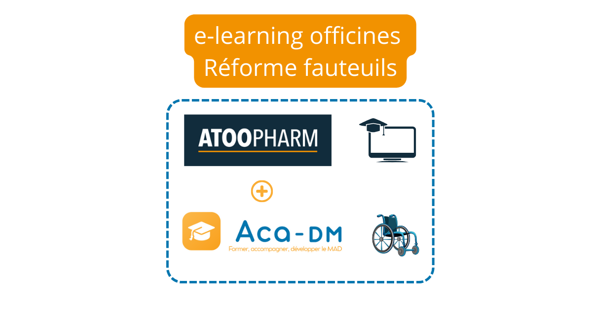 e-learning officines : Réforme des fauteuils roulants | Aca-DM